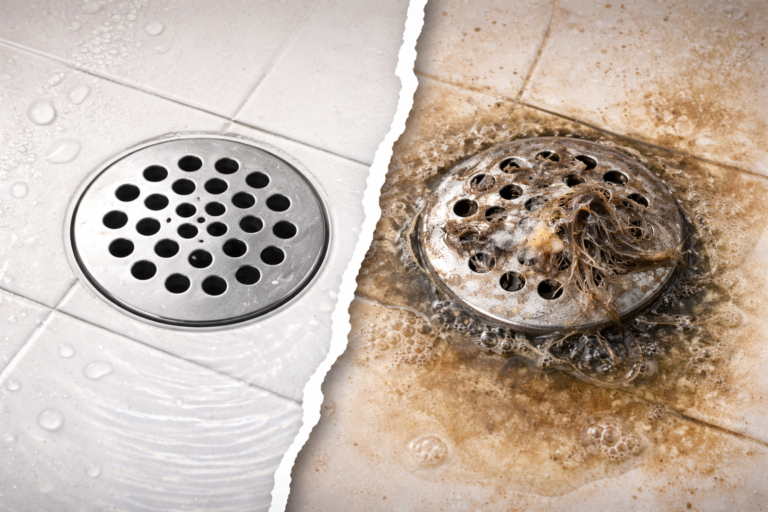 shower drain clogged why