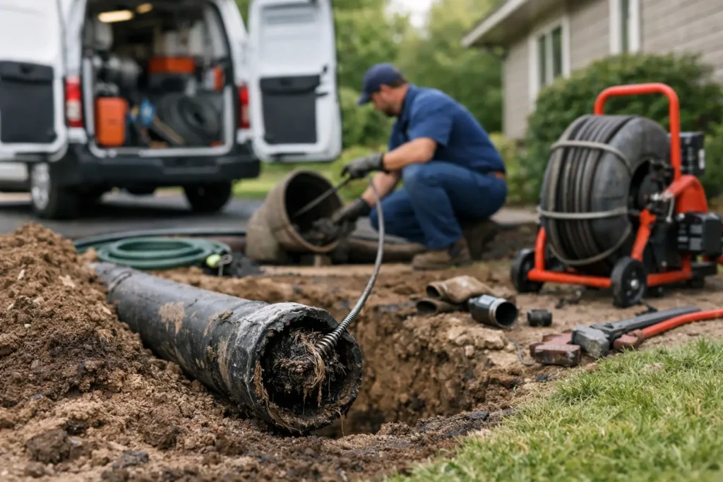 Main Sewer Line Clog Repair: What to Expect