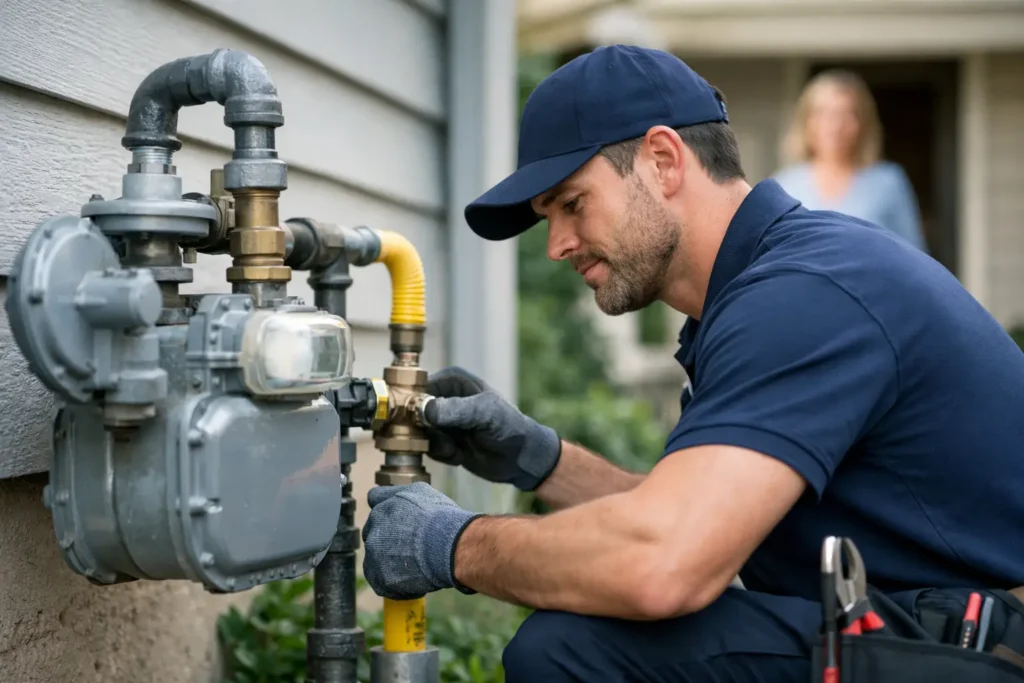 When to Call a Gas Line Repair Service