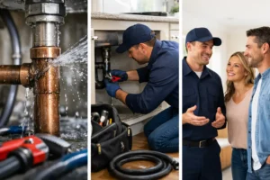 Burst Pipe Repair Example for Homeowners