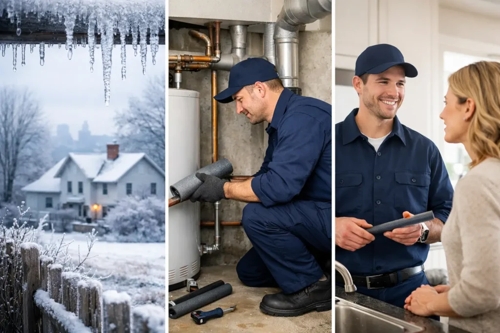 How to Prevent Frozen Pipes Before Ohio Freezes