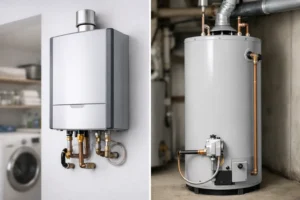 Tankless vs Traditional Water Heaters Compared